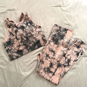 Tie-Dye Women’s 2 piece seamless set
